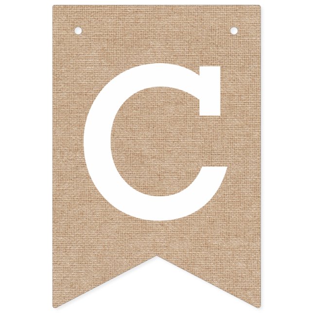 Banderines Enhorabuena en mirada de la arpillera (Primera bandera)