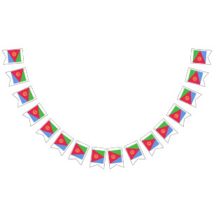 Banderines Eritrea Flag Emblem