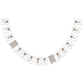 Banderines Es el comienzo de una nueva ducha de novias