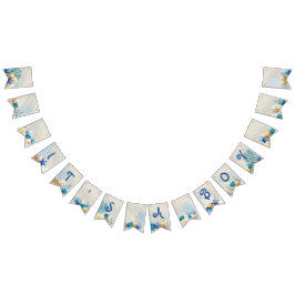 Banderines Es un niño, el Baby Shower de un chico con temas d