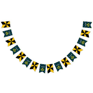 Banderines Escudo de Armas de Campbell y Tartán