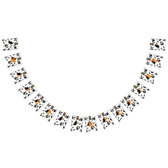 Banderines Espectáculo de la luna negra del mago de la bruja (Todo)