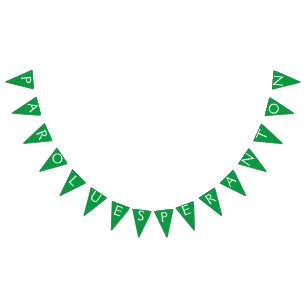 Banderines Esperanto: habla Esperanto