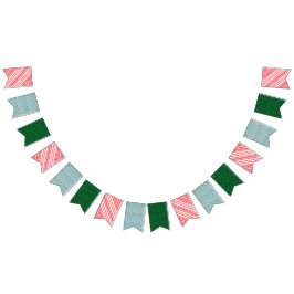 Banderines Estandarte de Bunting de Cola de Golondrina de Vac