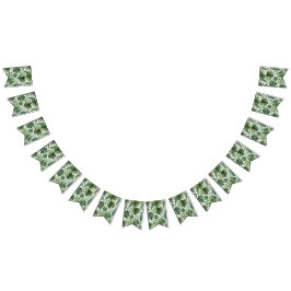 Banderines Estandarte de bunting de selva tropical