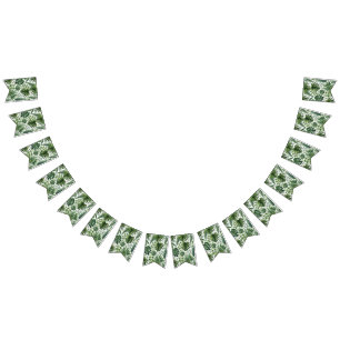 Banderines Estandarte de bunting de selva tropical