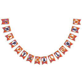 Banderines Estandarte de CandyLand para Halloween