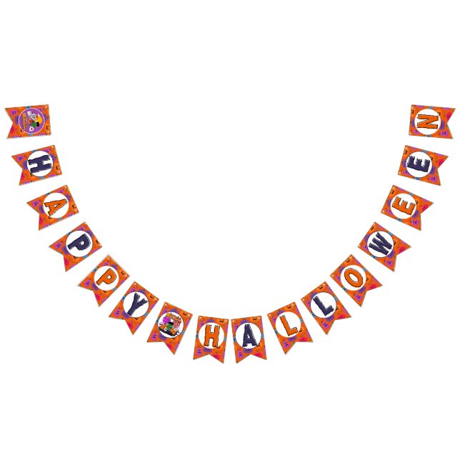 Banderines Estandarte de CandyLand para Halloween (Todo)