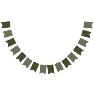 Banderines Estandarte de caza del verderón japonés verde musg