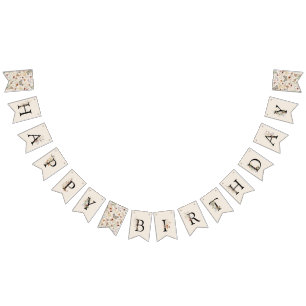 Banderines Estandarte de Cumpleaños Bunting