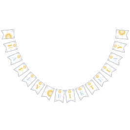 Banderines Estandarte de Cumpleaños del 1er Aniversario de Su