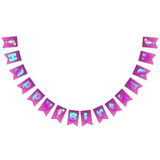 Banderines Estandarte de Cumpleaños Feliz Beluga Boo ~ Beluag