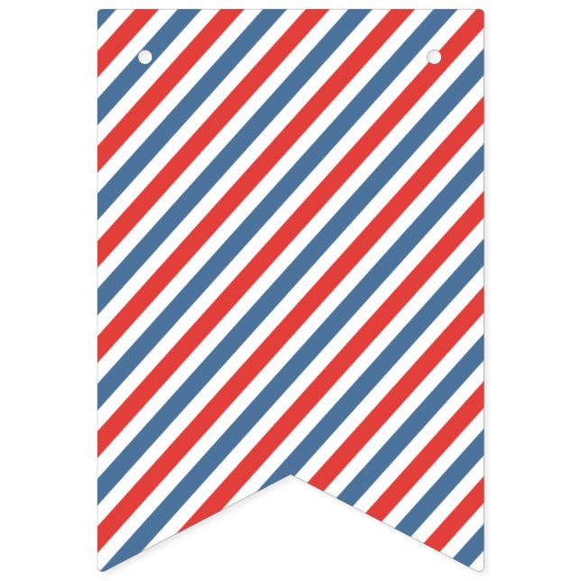 Banderines Estandarte de cumpleaños Little Firecracker acuare (Primera bandera)