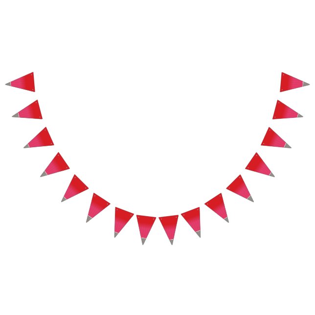 Banderines Estandarte de serpentinas para fiestas | Triángulo (Todo)