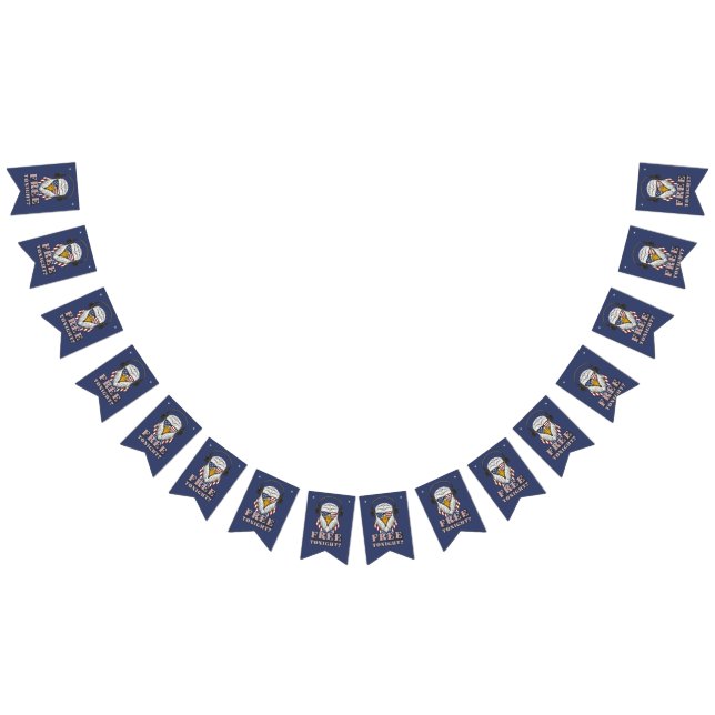 Banderines ¿Estás libre esta noche? 4° águila calva patriótic (Todo)