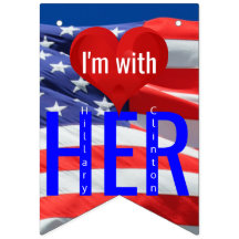 Estoy con sus elecciones presidenciales de Hillary