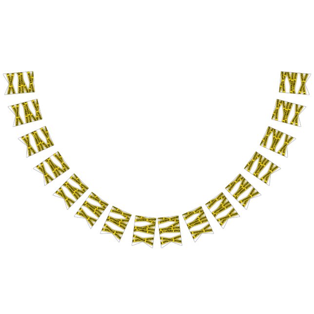 Banderines Estoy ofendido por la cinta policial que no cruza (Todo)