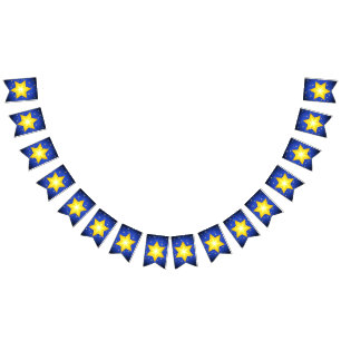 Banderines Estrella de David