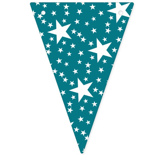 Banderines Estrellas blanco sin fisuras + tu trasero. y idea (Primera bandera)