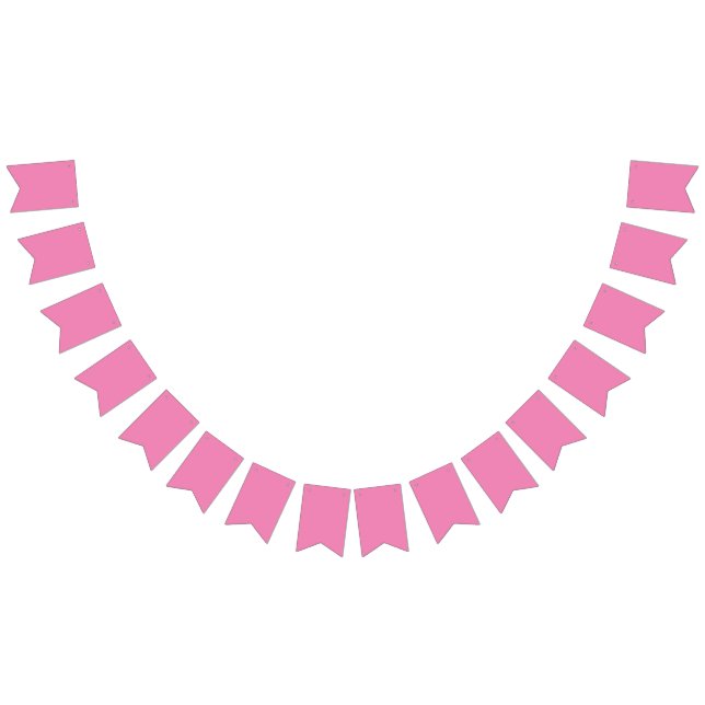 Banderines Estrellas brillantes rosas simples añaden tu texto (Todo)