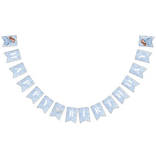 Banderines Fairytale Winter Snow Princess Cumpleaños Pelo R