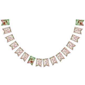 Banderines Fall Orchard Apple Harvest Birthday Bunting Banner