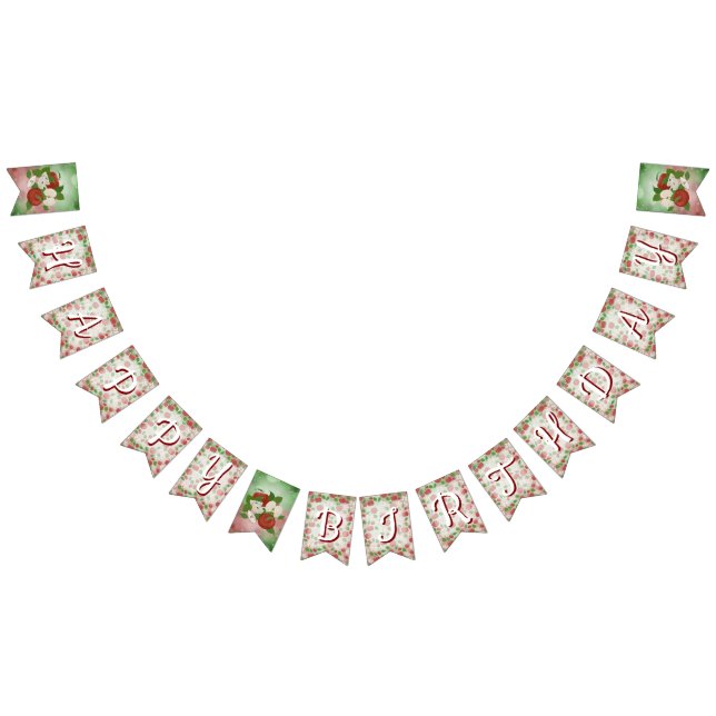 Banderines Fall Orchard Apple Harvest Birthday Bunting Banner (Todo)