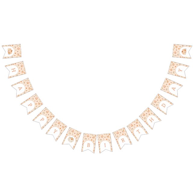 Banderines Fall Sweet Little calabaza cumpleaños (Todo)