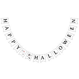 Banderines Fantasma espeluznante de Halloween niña rosa Boo l