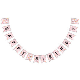 Banderines Fantasma Rosa Halloween Fantasma Un cumpleaños fel