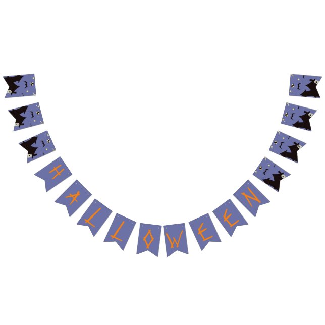 Banderines Fantasma y brujas de Halloween (Todo)