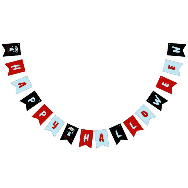 Banderines fantasmas de Halloween (Todo)