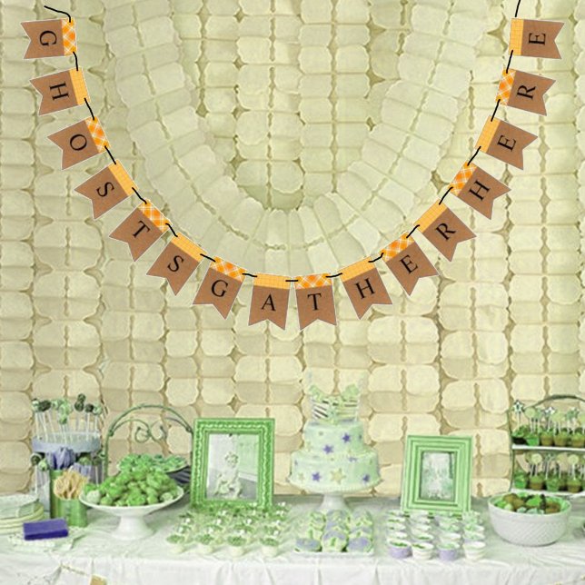 Banderines Fantasmas se reúnen aquí Banner de Bunting Party H (Subido por el creador)