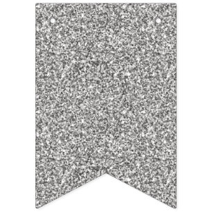 Banderines Faux Silver Purpurinas.