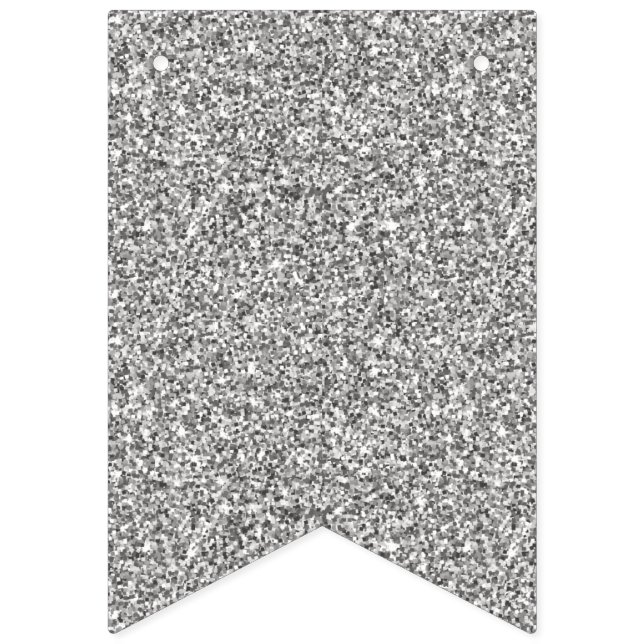 Banderines Faux Silver Purpurinas. (Primera bandera)