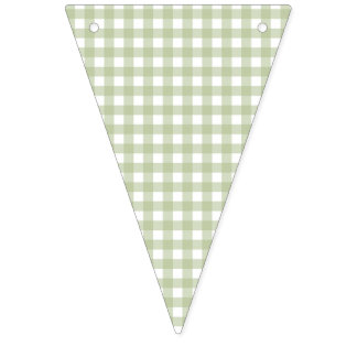 Banderines Faye y Lauren Green Gingham