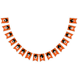 Banderines Felicidades por graduación Naranja