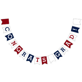 Banderines ¡Felicitaciones Grad!