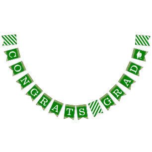 Banderines Felicitaciones Grad Felicitaciones Green