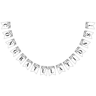 Banderines Felicitaciones Graduado 2025 Graduación