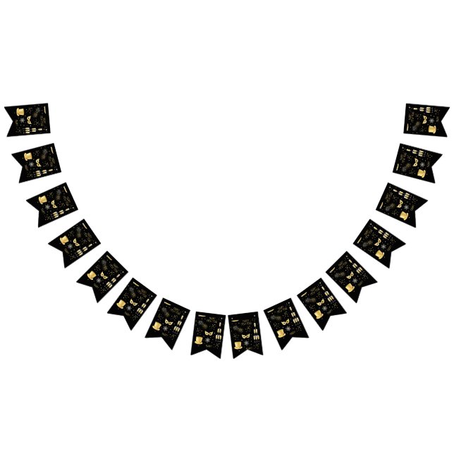 Banderines Feliz Año Nuevo GB Bunting Banner (Todo)