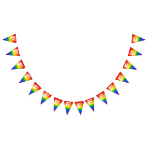Banderines Feliz cumpleaños