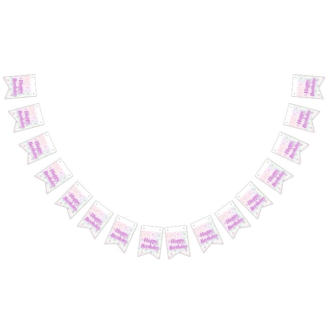 Banderines ¡Feliz cumpleaños! (Todo)