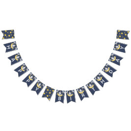 Banderines Feliz cumpleaños, bebé elefante