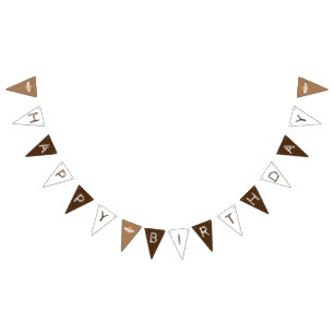 Banderines Feliz cumpleaños Chipwich Helado Sandwich