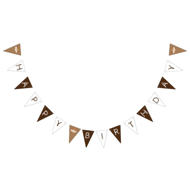 Banderines Feliz cumpleaños Chipwich Helado Sandwich (Todo)