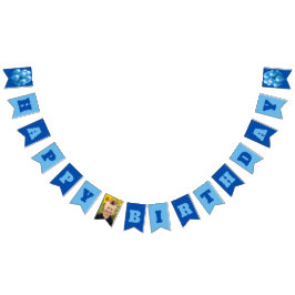 Banderines Feliz cumpleaños, foto de Fiesta de Blue Boys