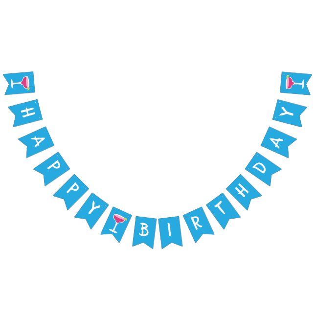 Banderines Feliz cumpleaños, Margaritas (Todo)