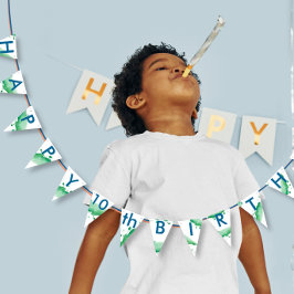 Banderines Feliz Cumpleaños Personaliza para Año o Cualquier
