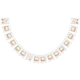 Banderines Feliz cumpleaños rosado de boothday boothday